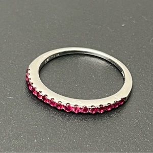 LeVian 14K White Gold Ruby Gemstone Ring